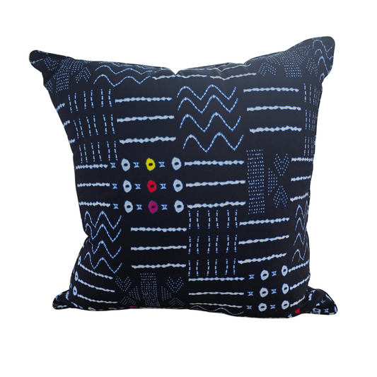 Indigo cushions