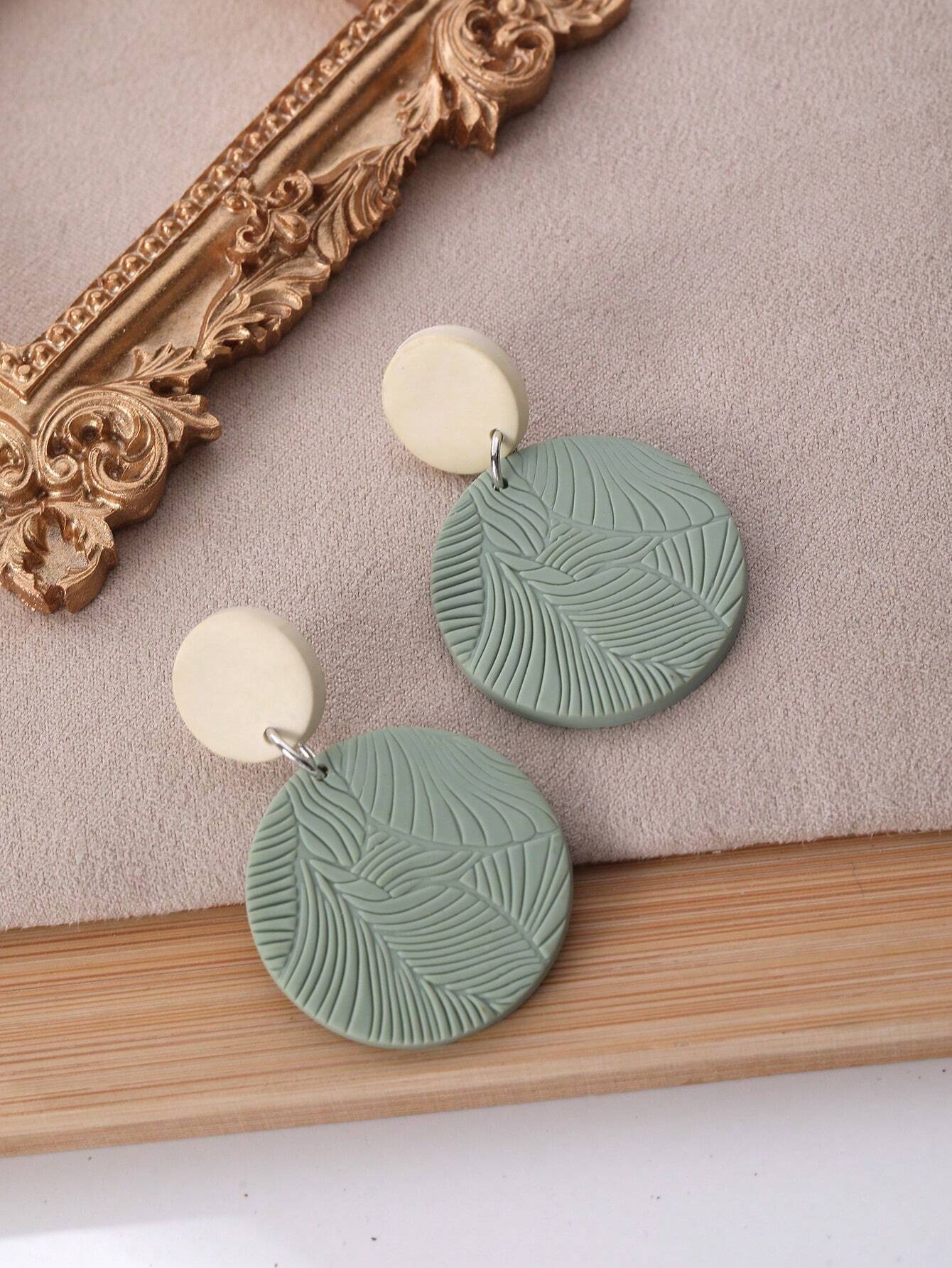 Clay earrings
