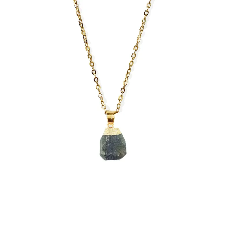Natural stone pendant