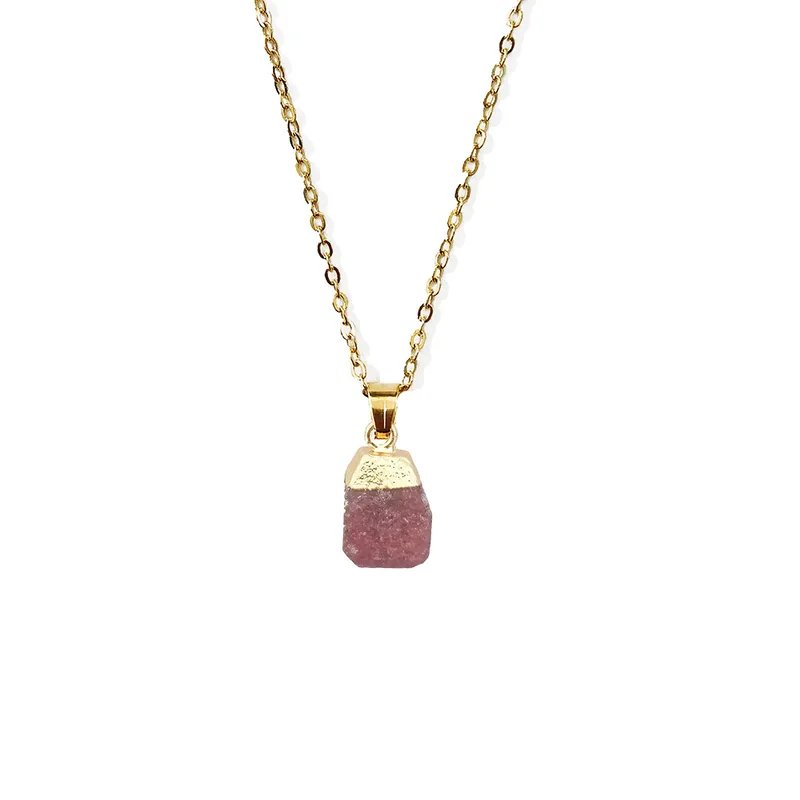 Natural stone pendant