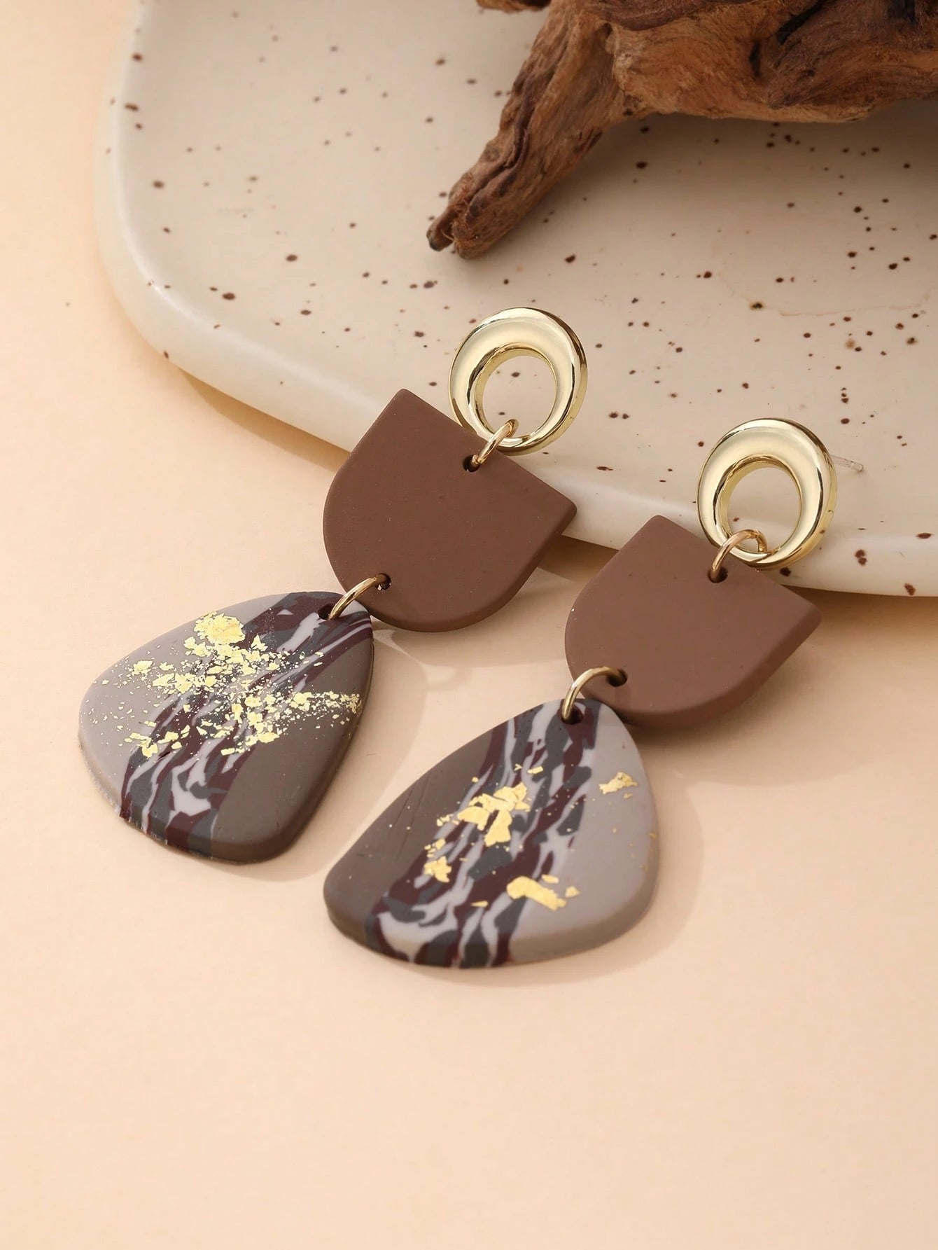 Clay earrings