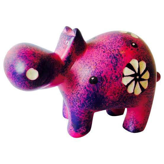 Soapstone hippo