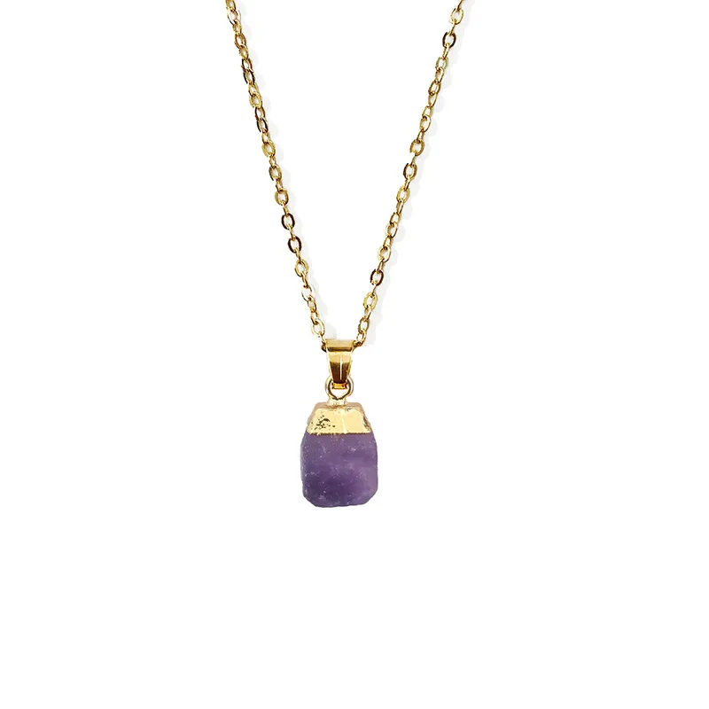 Natural stone pendant