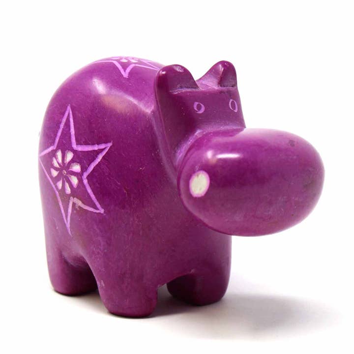 Soapstone hippo