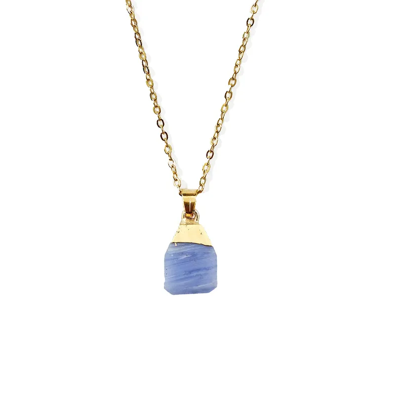 Natural stone pendant