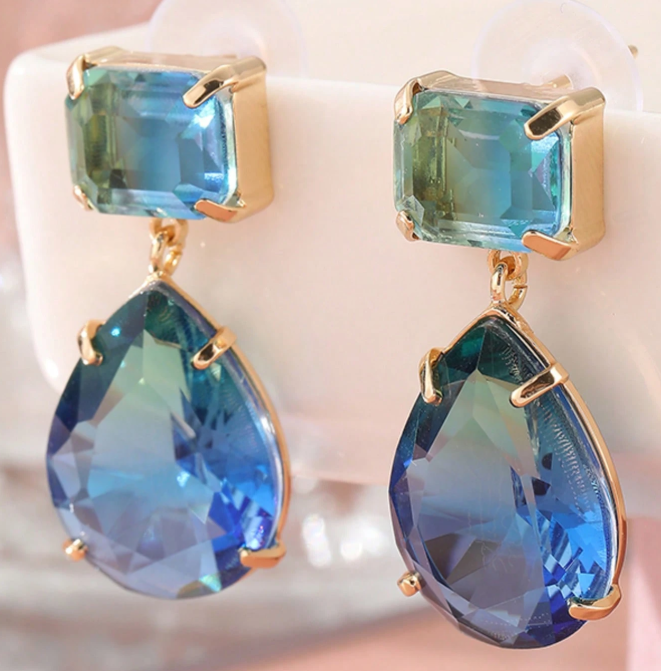 gemstone earrings