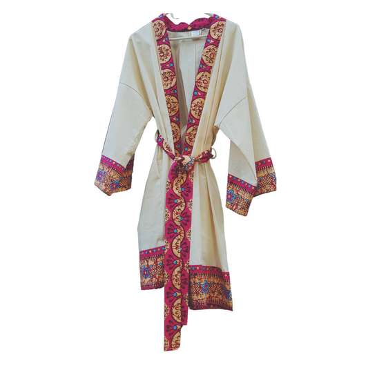 Kimono style gown