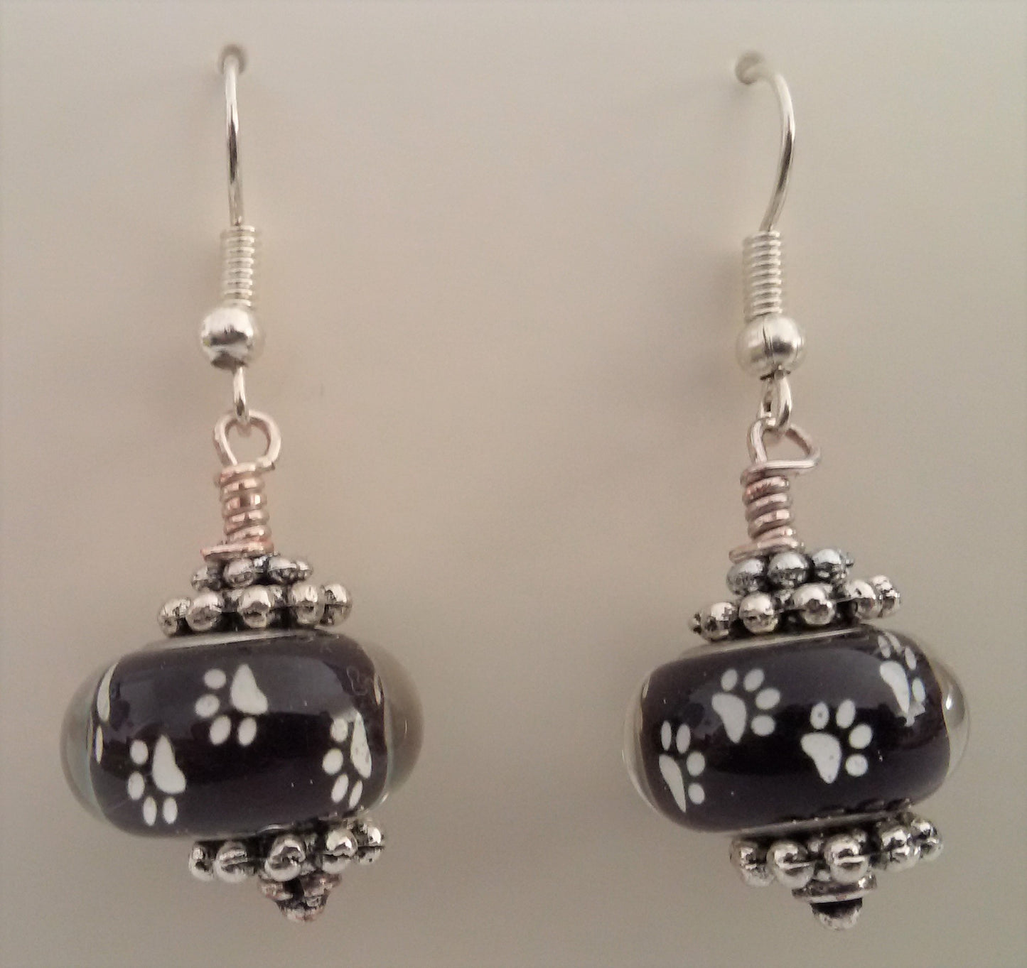 Earrings European style beads