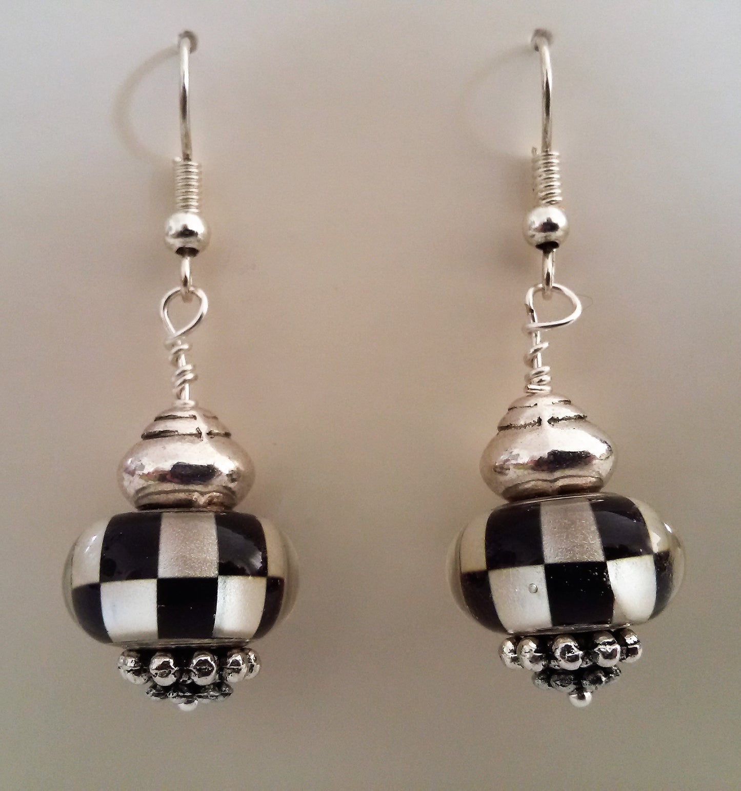Earrings European style beads