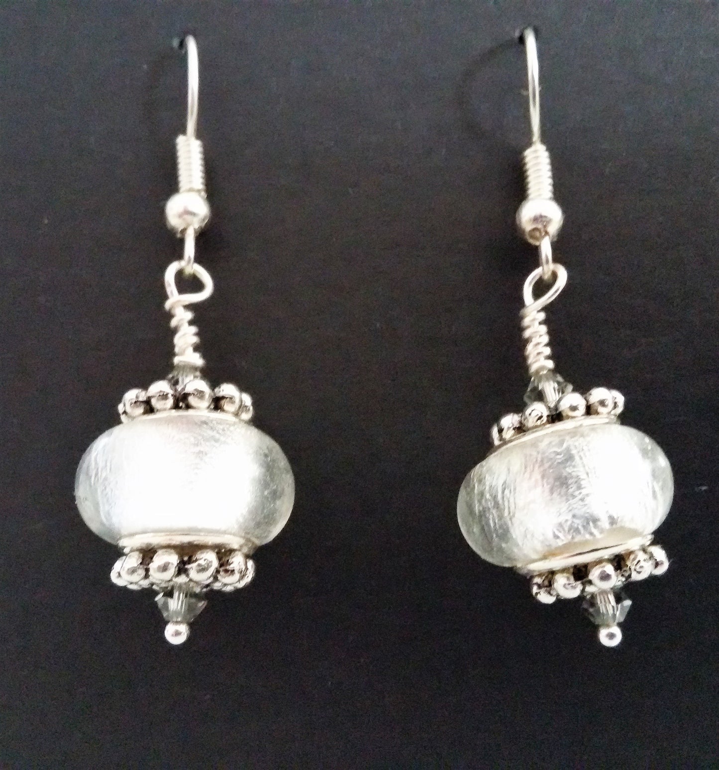 Earrings European style beads