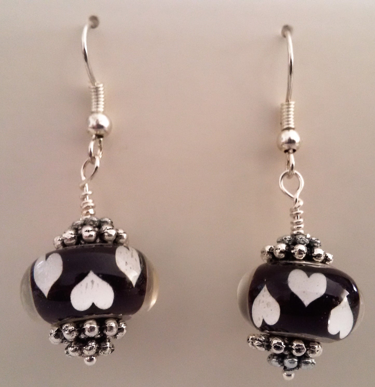 Earrings European style beads