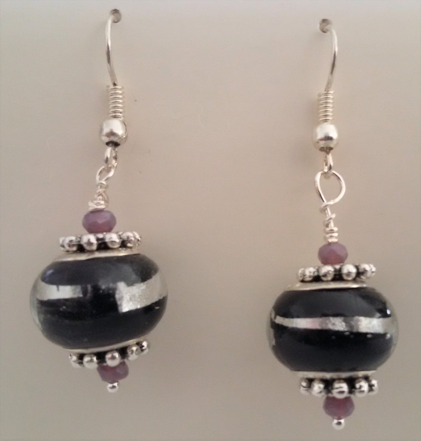 Earrings European style beads