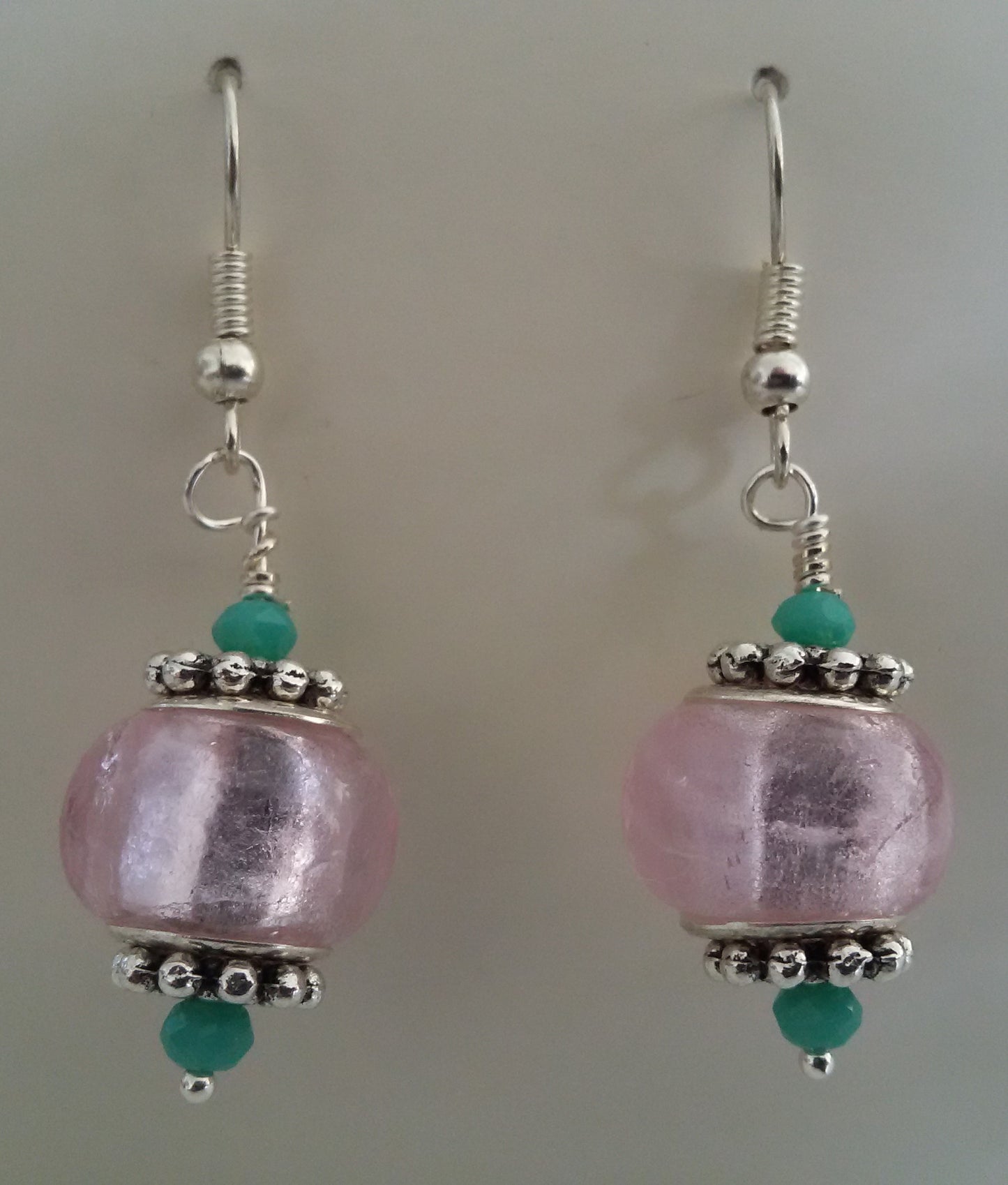 Earrings European style beads