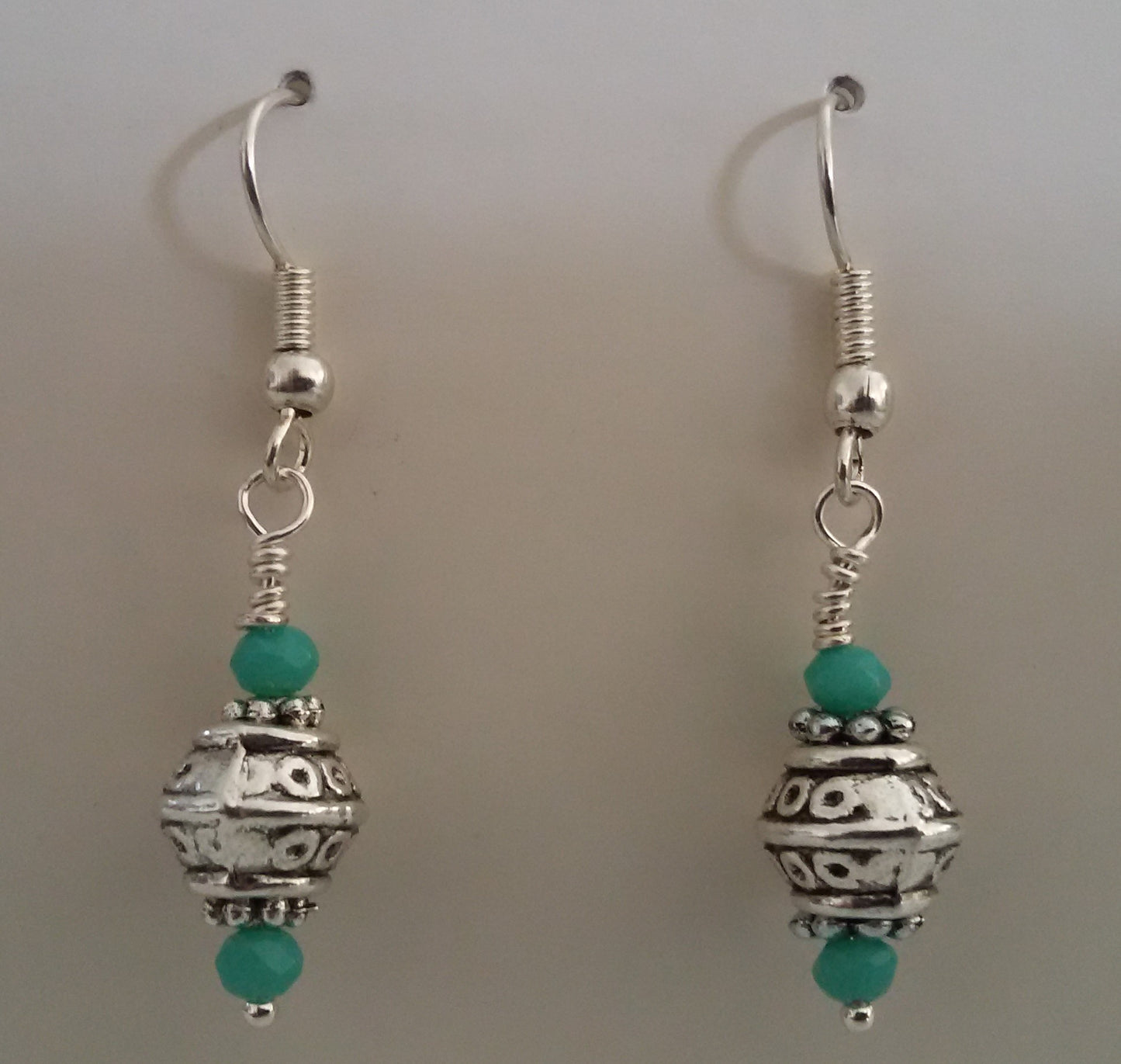 Earrings European style beads