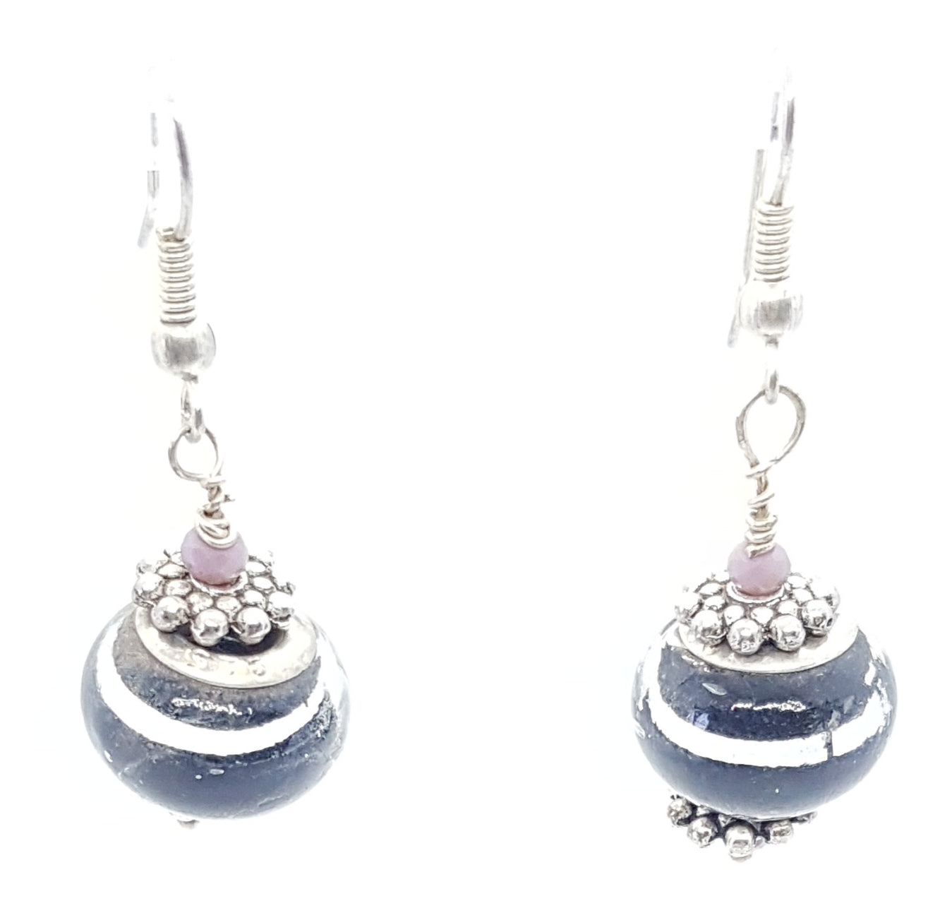 Earrings European style beads
