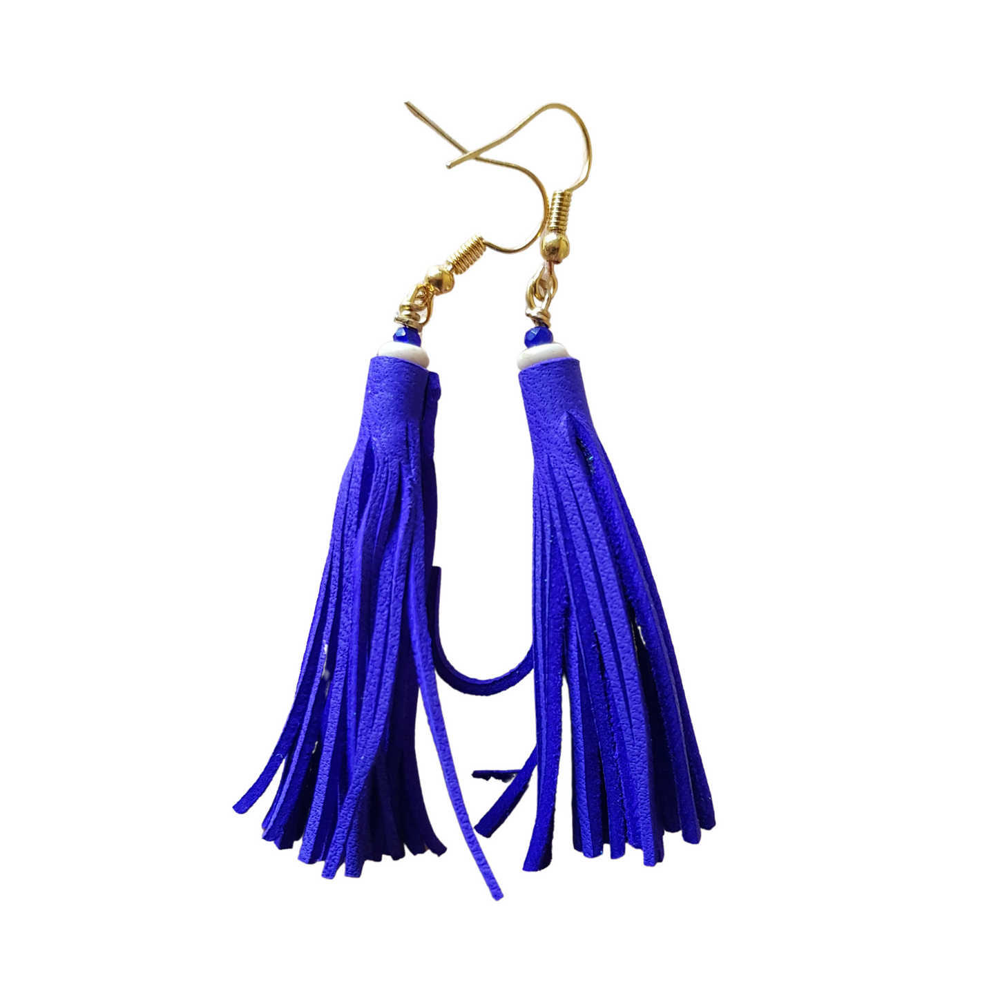 Earrings Leather tassles
